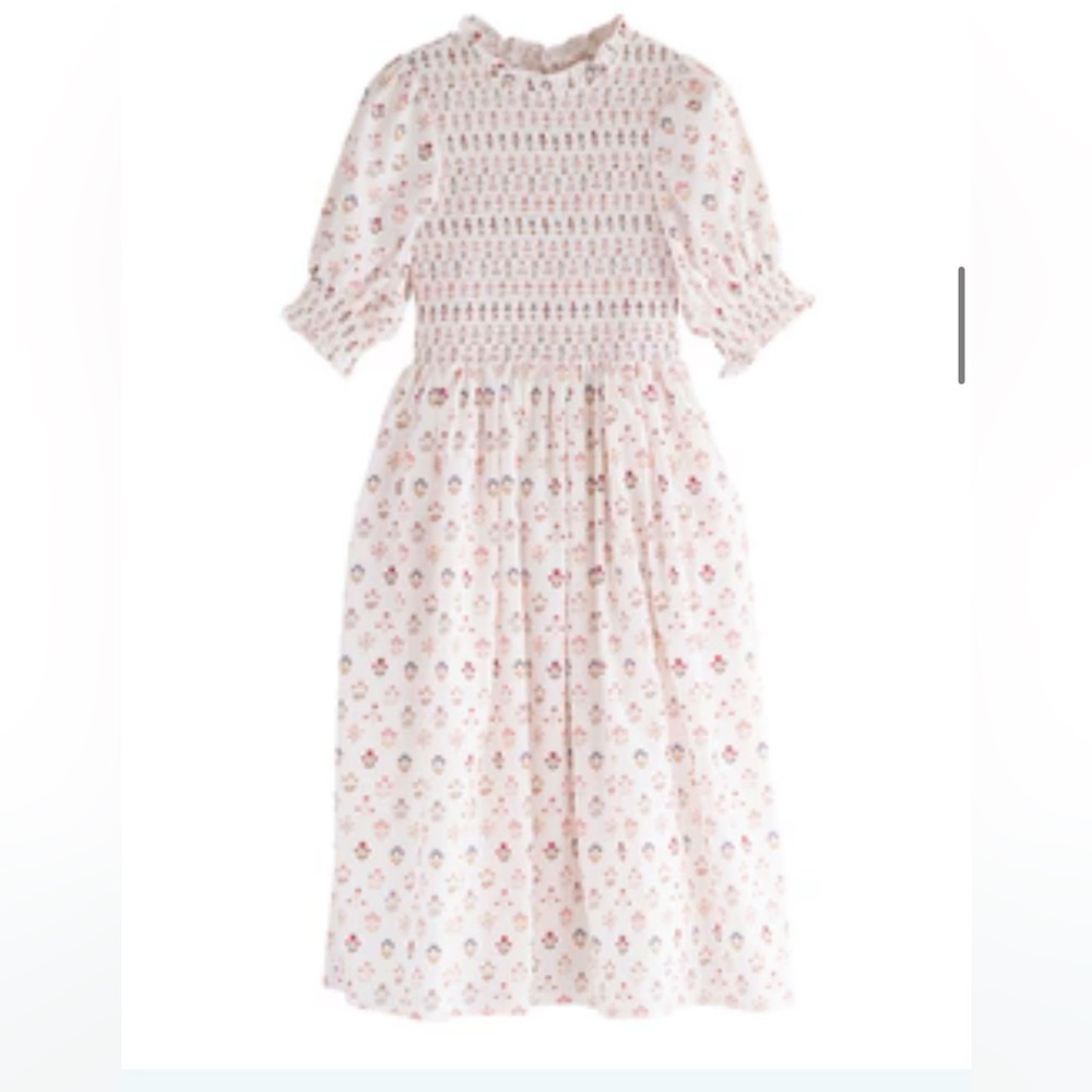 Smockingbird Ladies Winter Garden Midi Dress